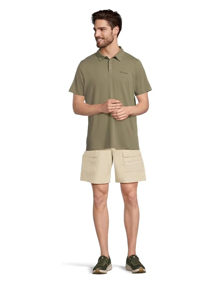 Рубашка поло Columbia Tech Trail Utility Polo — изображение 5 из 5, зеленый