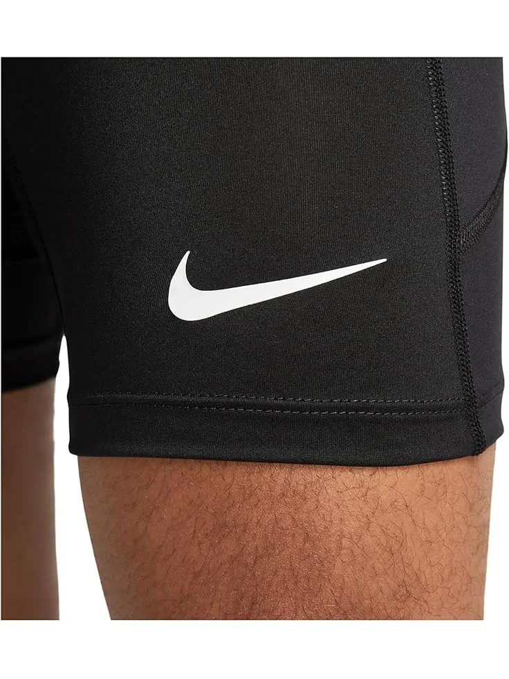 Шорты Nike Pro Dri-FIT Long Shorts — изображение 3 из 3, черный/белый