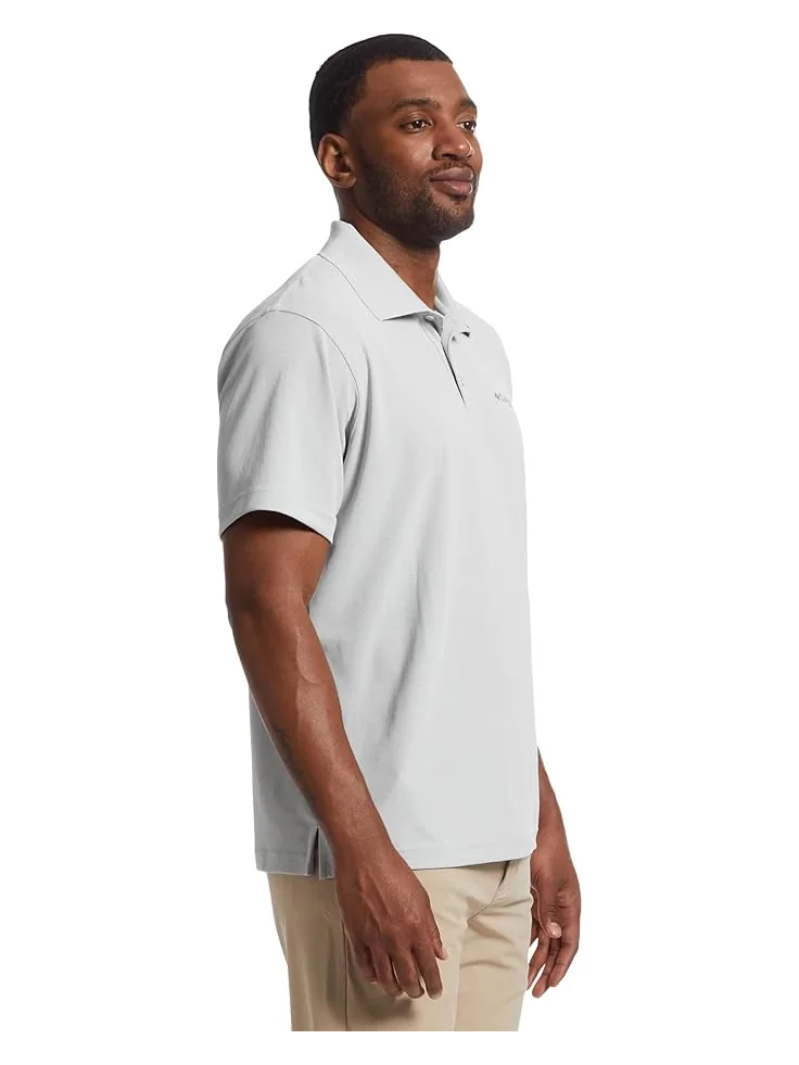 Мужская футболка Columbia Freezer Polo — изображение 2 из 5, серый