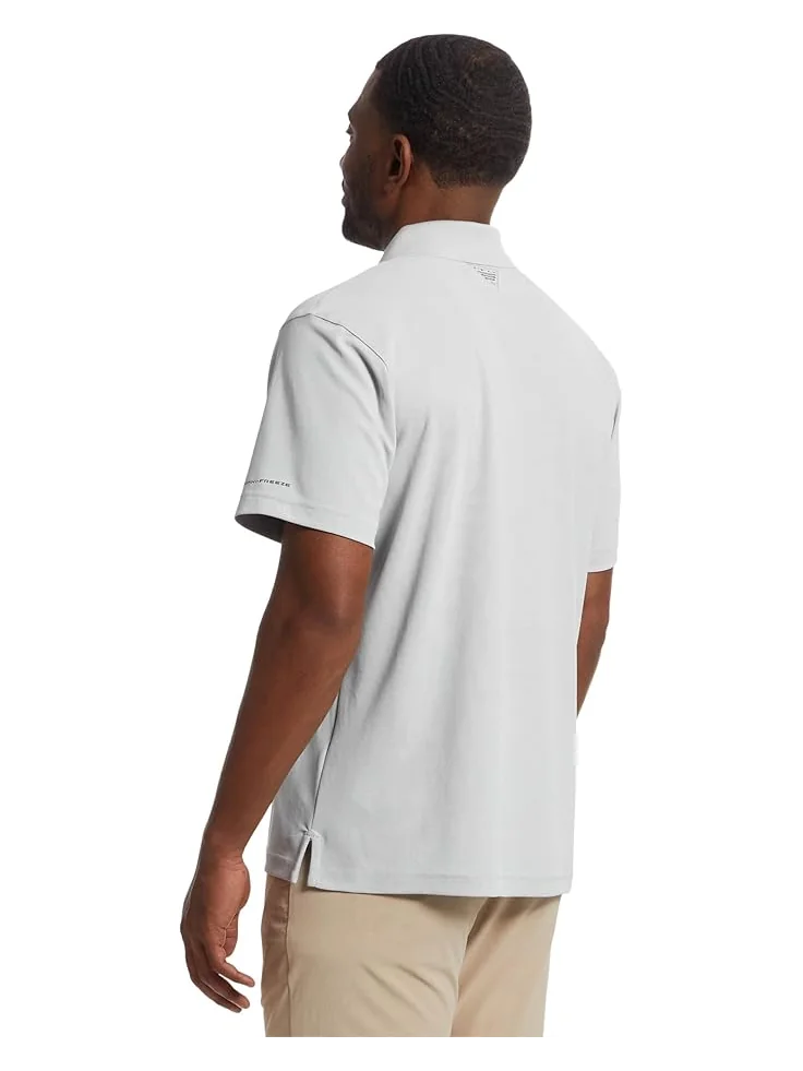 Мужская футболка Columbia Freezer Polo — изображение 3 из 5, серый