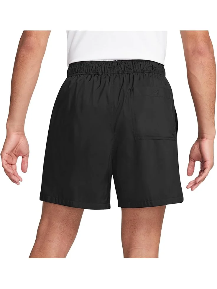 Шорты Nike Club Flow Shorts — изображение 2 из 3, черный/белый
