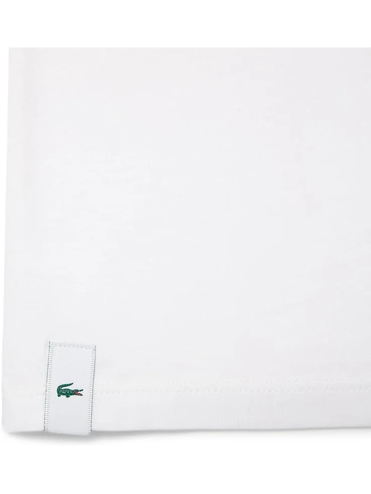 Футболка Lacoste 3-Pack Sleeveless Slim Essential T-Shirt — изображение 4 из 4, белый