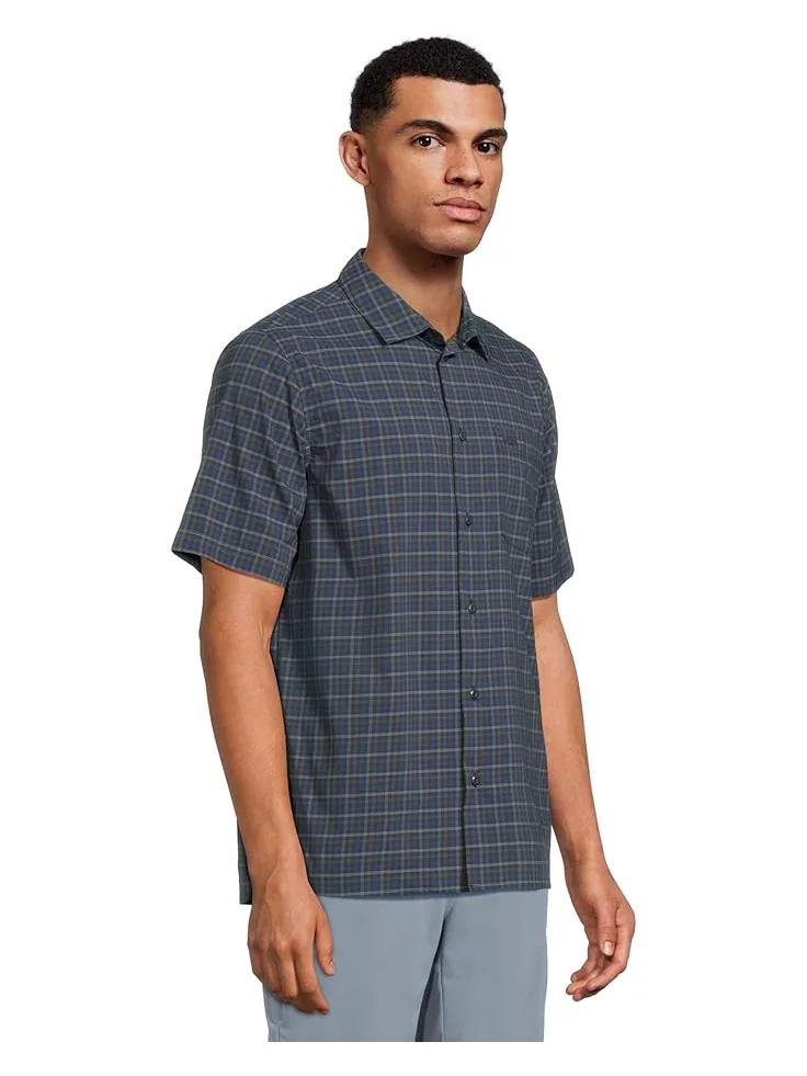 Рубашка Helly Hansen Fjord QD Short Sleeve Shirt 2.0 — изображение 2 из 5, темно-синий
