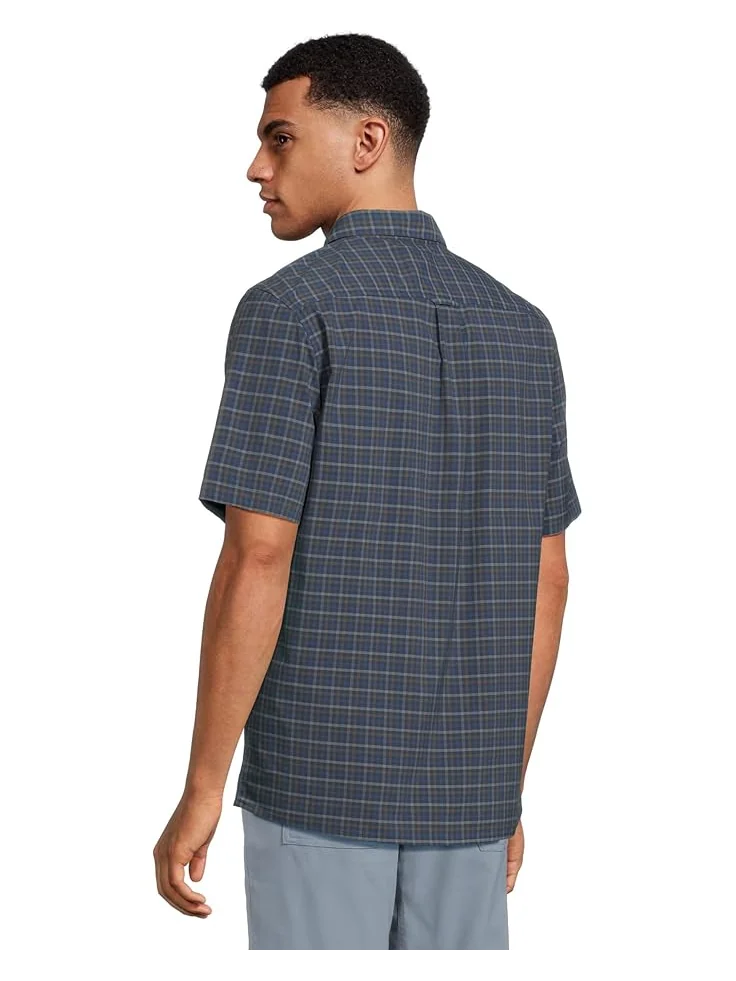 Рубашка Helly Hansen Fjord QD Short Sleeve Shirt 2.0 — изображение 3 из 5, темно-синий