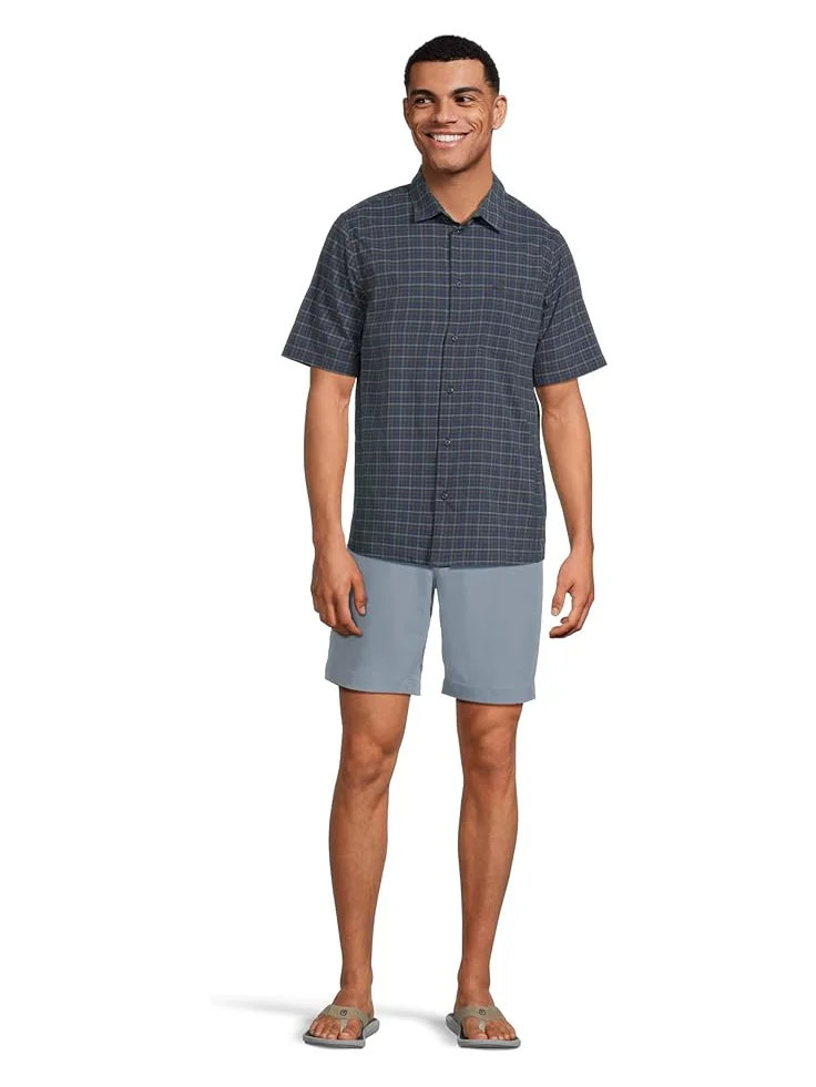 Рубашка Helly Hansen Fjord QD Short Sleeve Shirt 2.0 — изображение 5 из 5, темно-синий