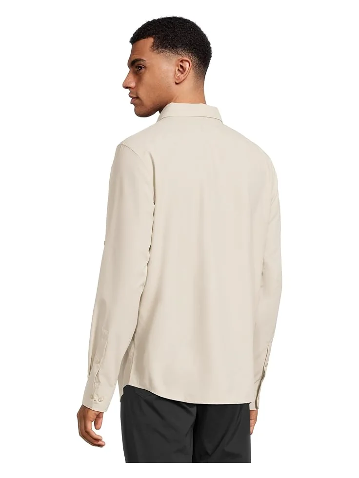 Рубашка Marmot AirExchange SolarShield Long Sleeve Shirt — изображение 3 из 5, березовая кора