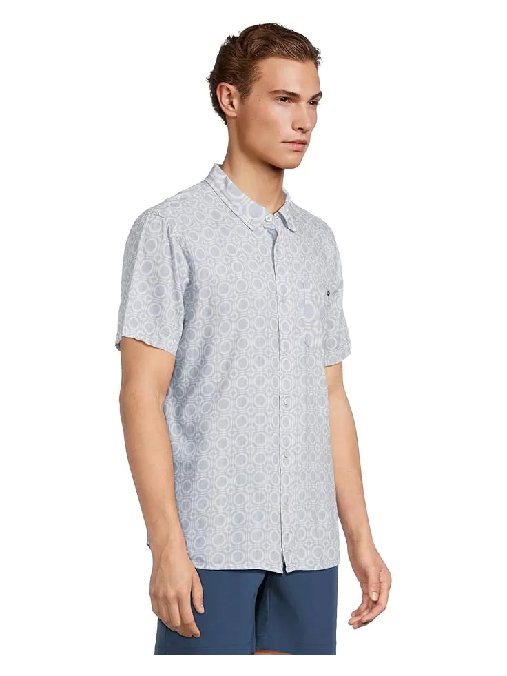 Рубашка Chubbies The Spot On (Resort Weave Friday Shirt) — изображение 2 из 5, синий