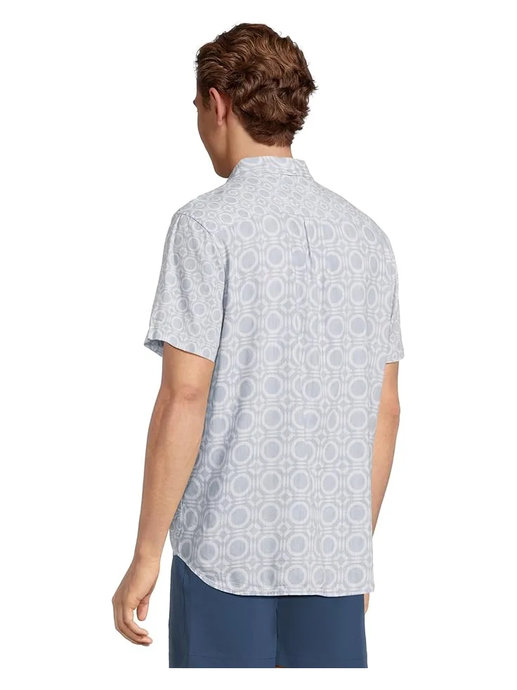 Рубашка Chubbies The Spot On (Resort Weave Friday Shirt) — изображение 3 из 5, синий