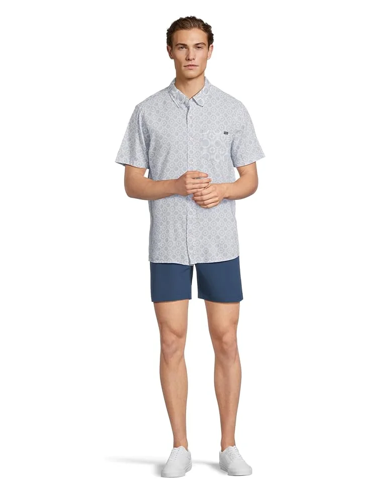 Рубашка Chubbies The Spot On (Resort Weave Friday Shirt) — изображение 5 из 5, синий