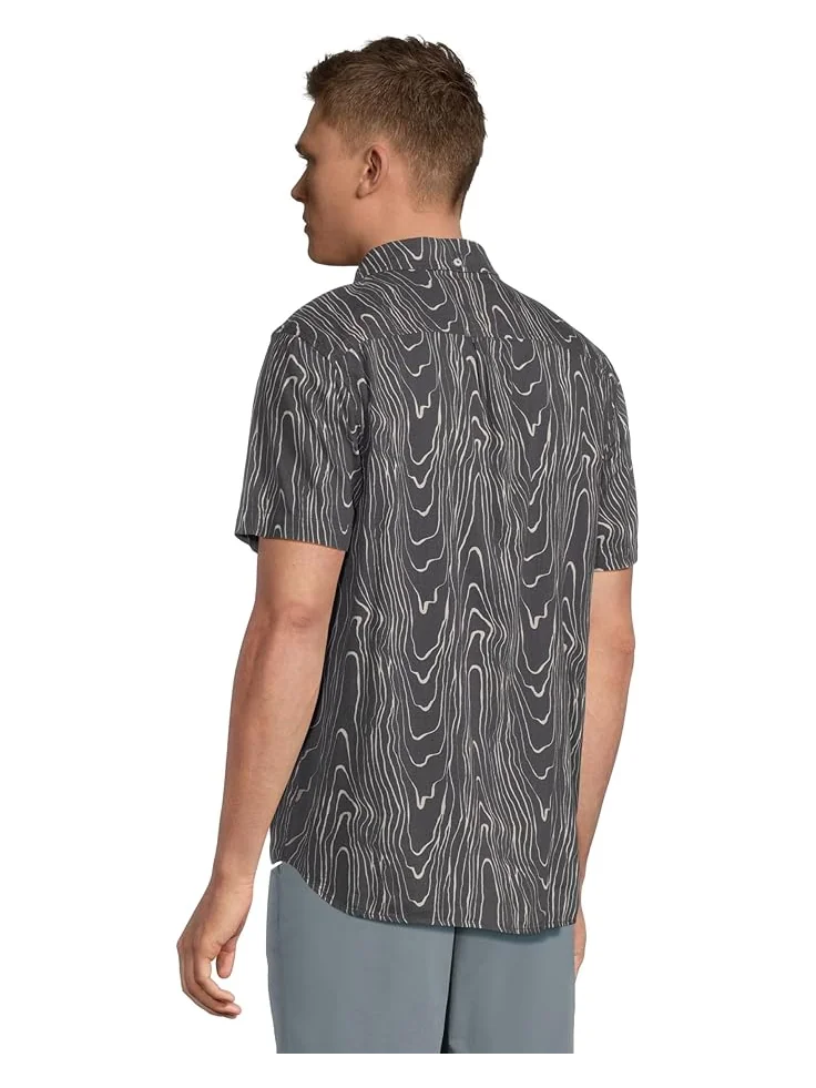 Рубашка Chubbies The Fault Line (Resort Weave Friday Shirt) — изображение 3 из 5, черный