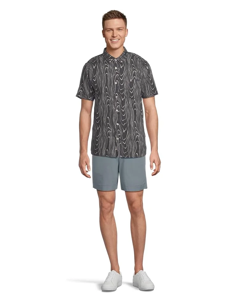 Рубашка Chubbies The Fault Line (Resort Weave Friday Shirt) — изображение 5 из 5, черный