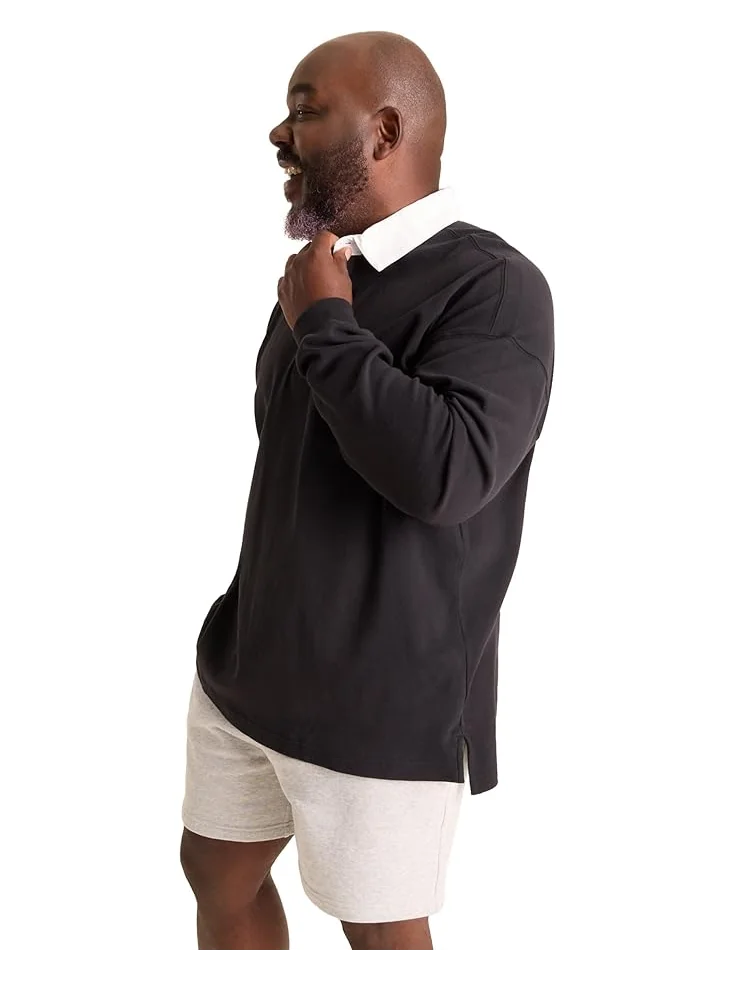 Рубашка Chubbies The Black to Black (Rugby Shirt) — изображение 2 из 3, черный