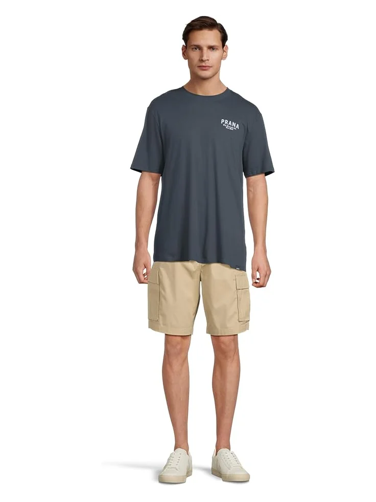 Футболка Prana Past and Present Short Sleeve Tee — изображение 5 из 5, темно-серый