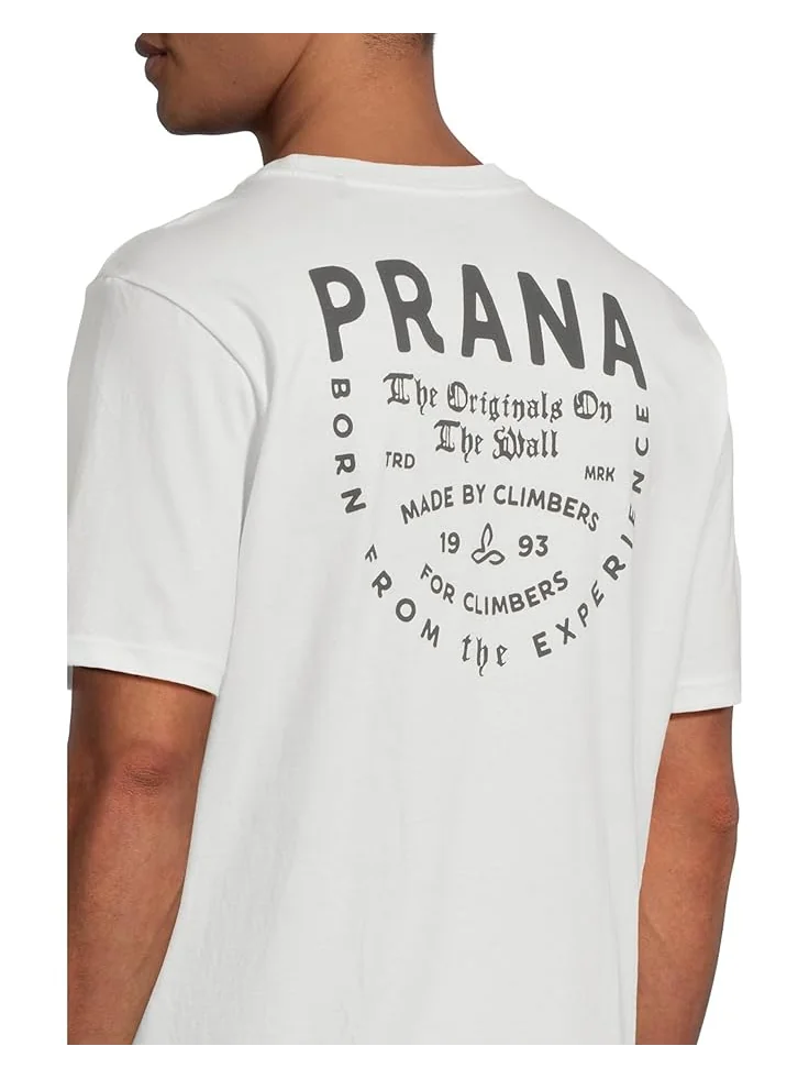 Футболка Prana Past and Present Short — изображение 4 из 5, белый