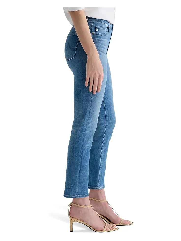 Джинсы AG Jeans Prima Low Rise Cigarette Ankle Jeans in Atlantis — изображение 2 из 6, атлантический