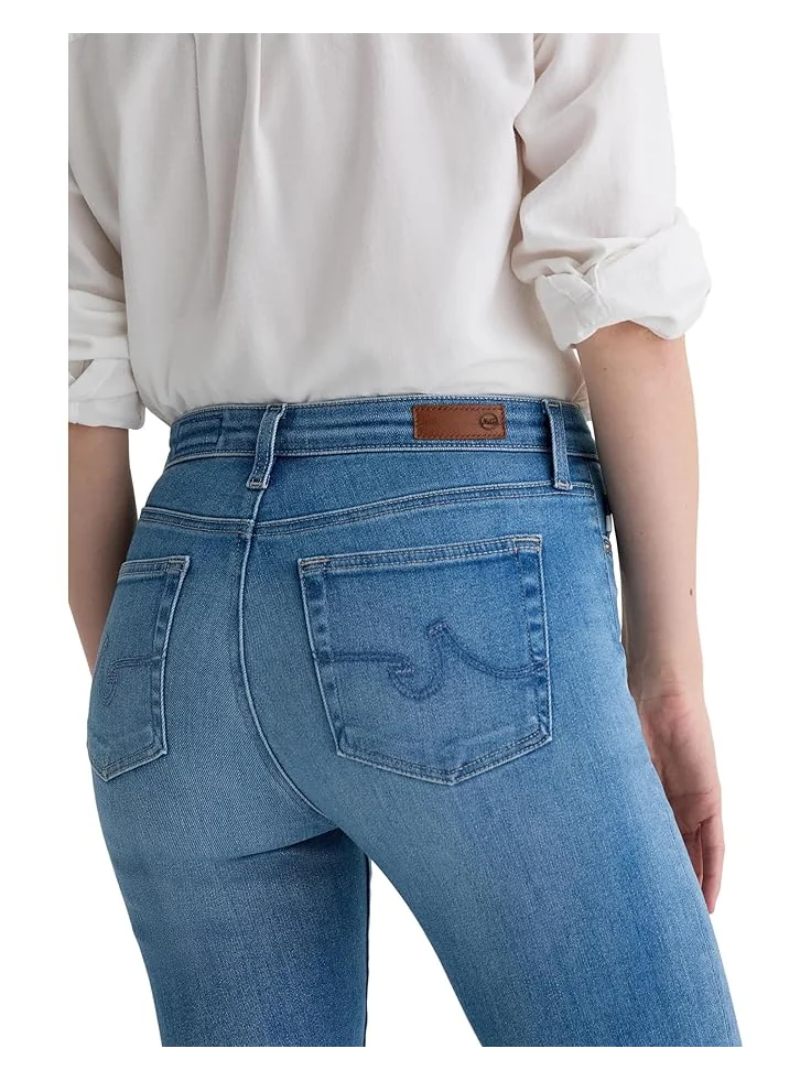 Джинсы AG Jeans Prima Low Rise Cigarette Ankle Jeans in Atlantis — изображение 5 из 6, атлантический