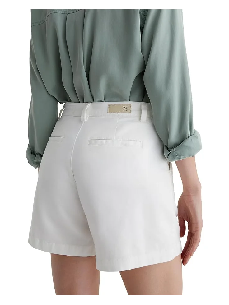 Шорты AG Jeans Jude Mid Rise Chino Shorts — изображение 5 из 6, бежевый
