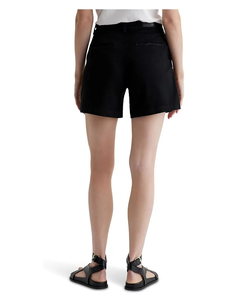 Шорты AG Jeans Jude Mid Rise Chino Shorts — изображение 2 из 5, черный