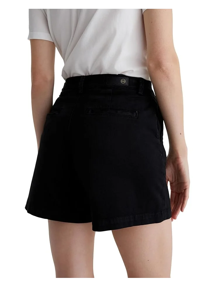 Шорты AG Jeans Jude Mid Rise Chino Shorts — изображение 4 из 5, черный
