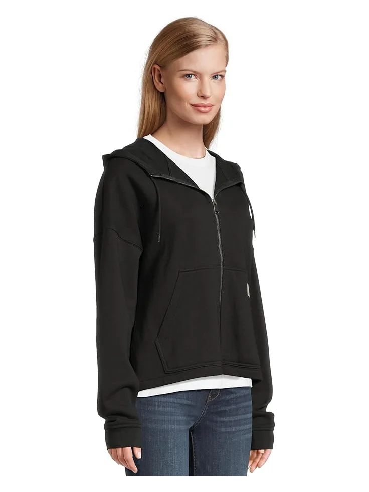 Толстовка Carhartt Loose Fit Full-Zip Sweatshirt — изображение 2 из 4, черный