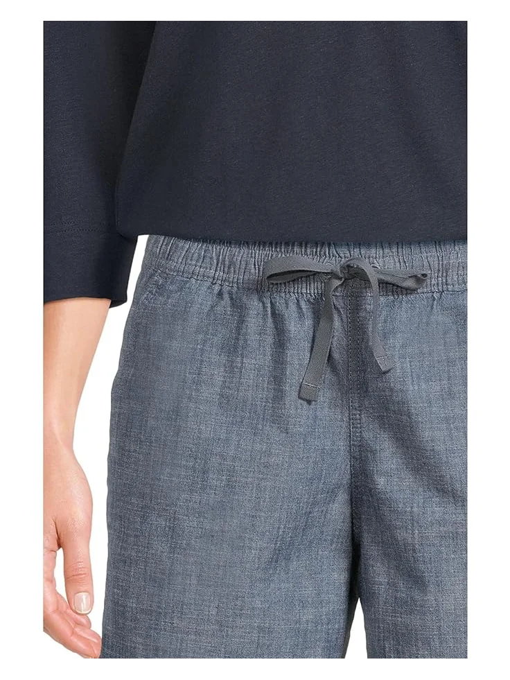 Шорты L.L.Bean Lakewashed Chambray Dock Shorts — изображение 4 из 6, синий