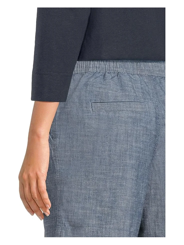 Шорты L.L.Bean Lakewashed Chambray Dock Shorts — изображение 5 из 6, синий