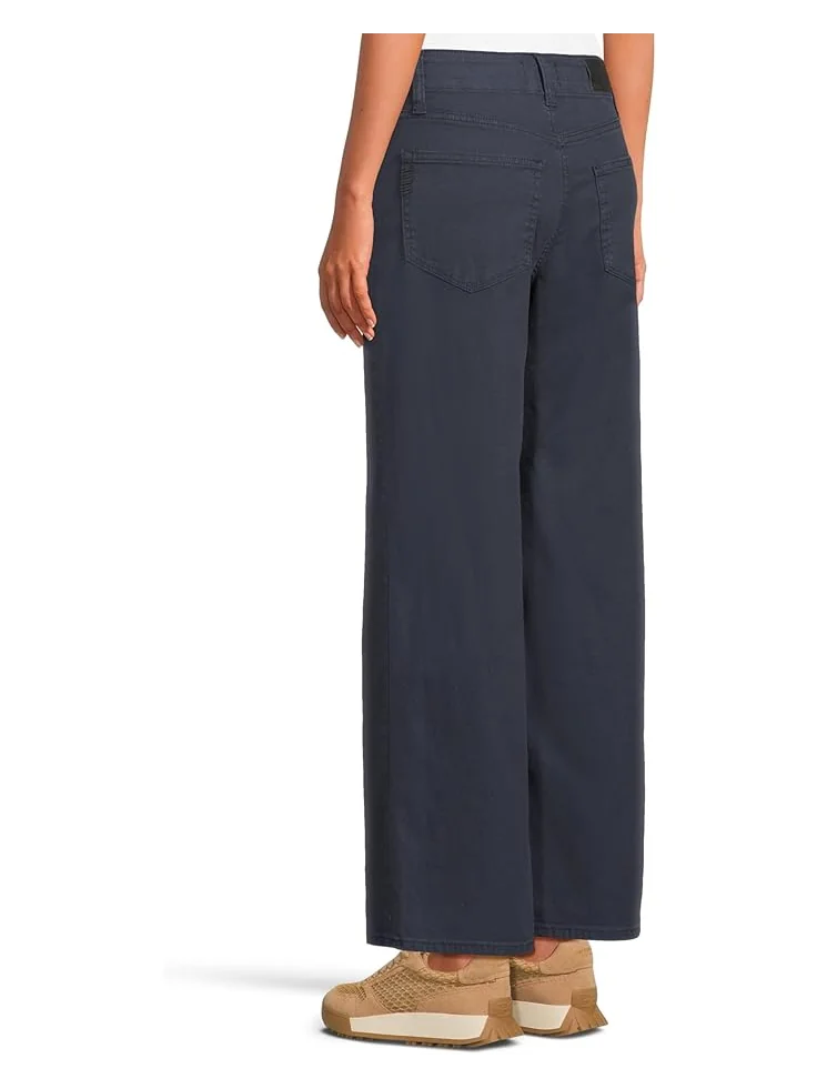 Джинсы Paige Ari With Waistband Tie And Stitch Thru Pockets in Vintage Navy Seascape — изображение 3 из 5