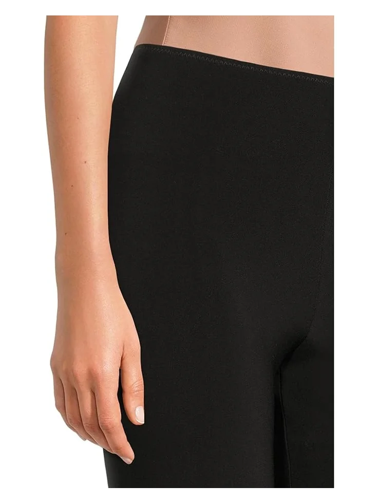 Брюки Norma Kamali Cropped Legging Without Waistband — изображение 4 из 5, черный