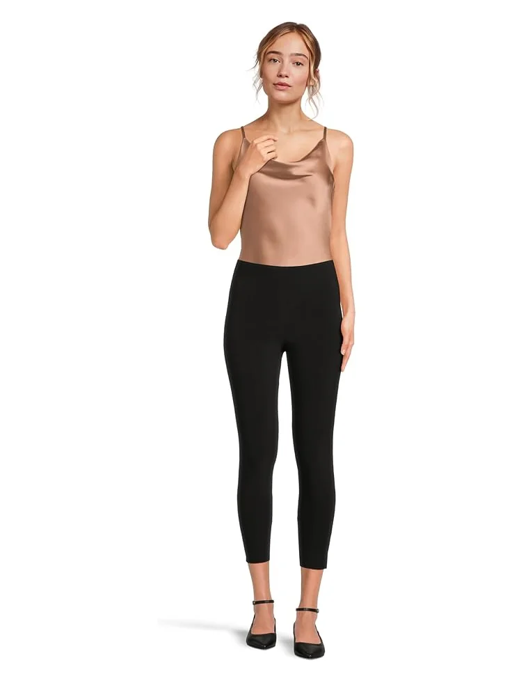 Брюки Norma Kamali Cropped Legging Without Waistband — изображение 5 из 5, черный