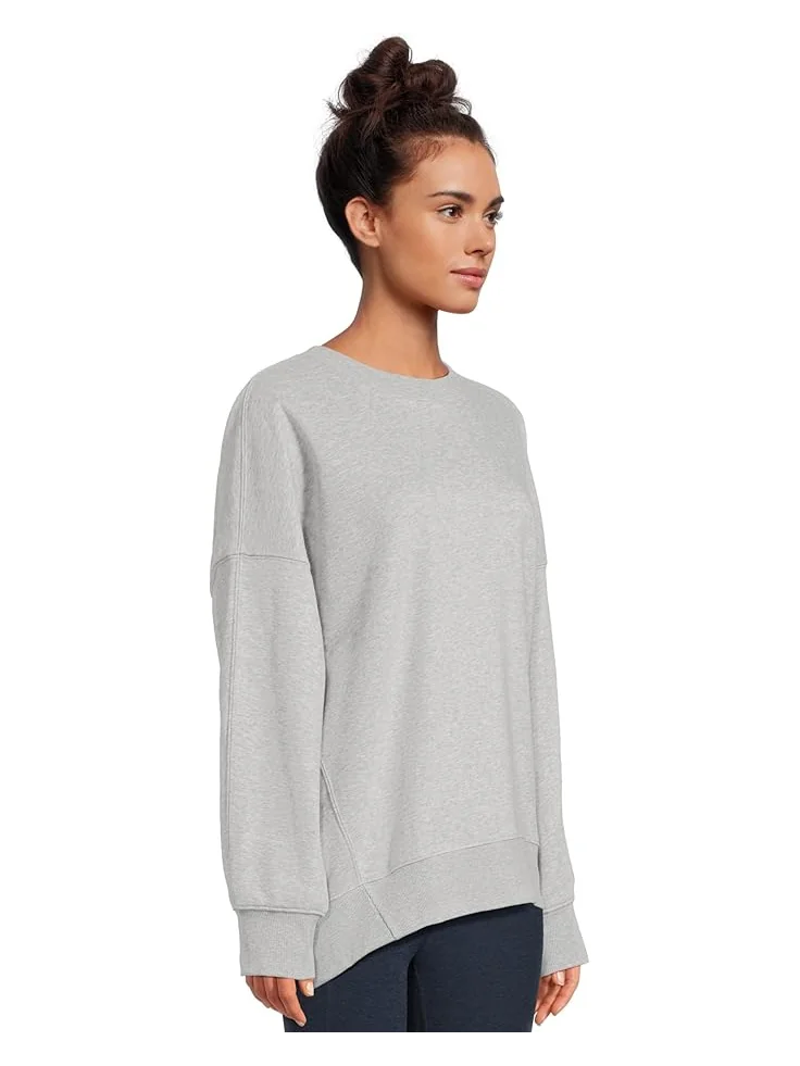 Толстовка Beyond Yoga Solstice Oversized Sweatshirt — изображение 2 из 5, светлый серый