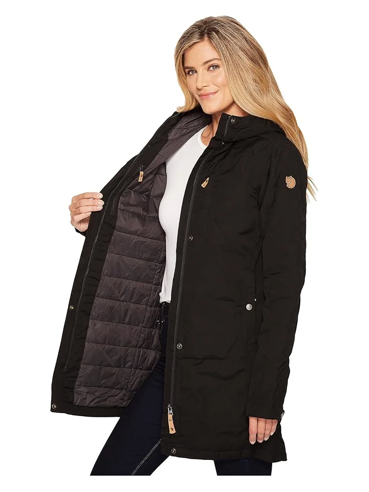Парка Fjällräven Kiruna Padded Parka — изображение 5 из 5, черный