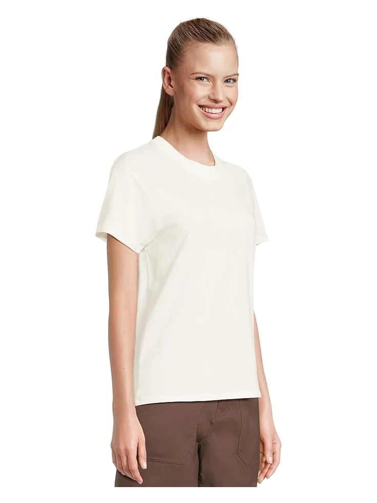Футболка Prana Everyday Vintage Washed Short Sleeve Tee — изображение 2 из 5, белый