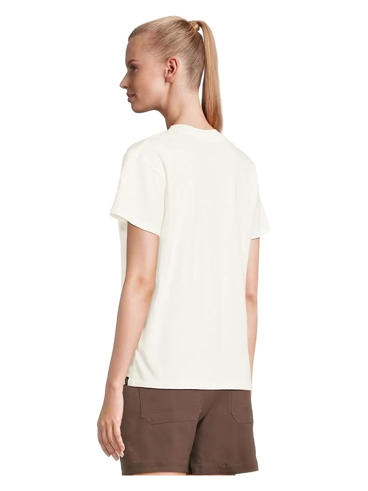 Футболка Prana Everyday Vintage Washed Short Sleeve Tee — изображение 3 из 5, белый