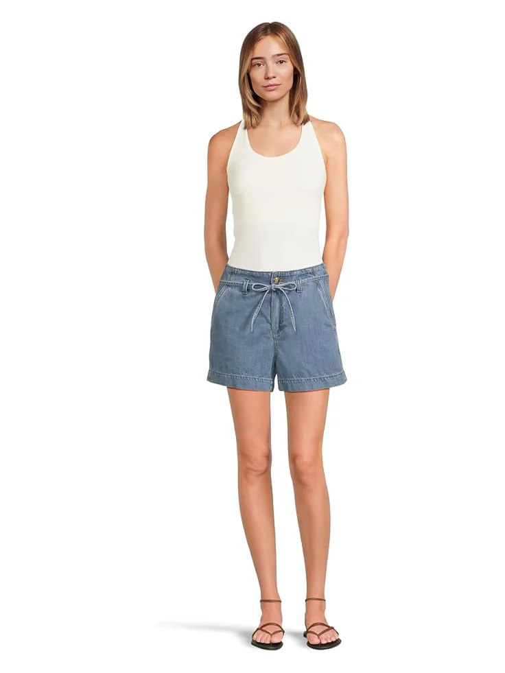 Шорты Paige Anessa Shorts with Waist Tie in Tranquility — изображение 5 из 5, голубой
