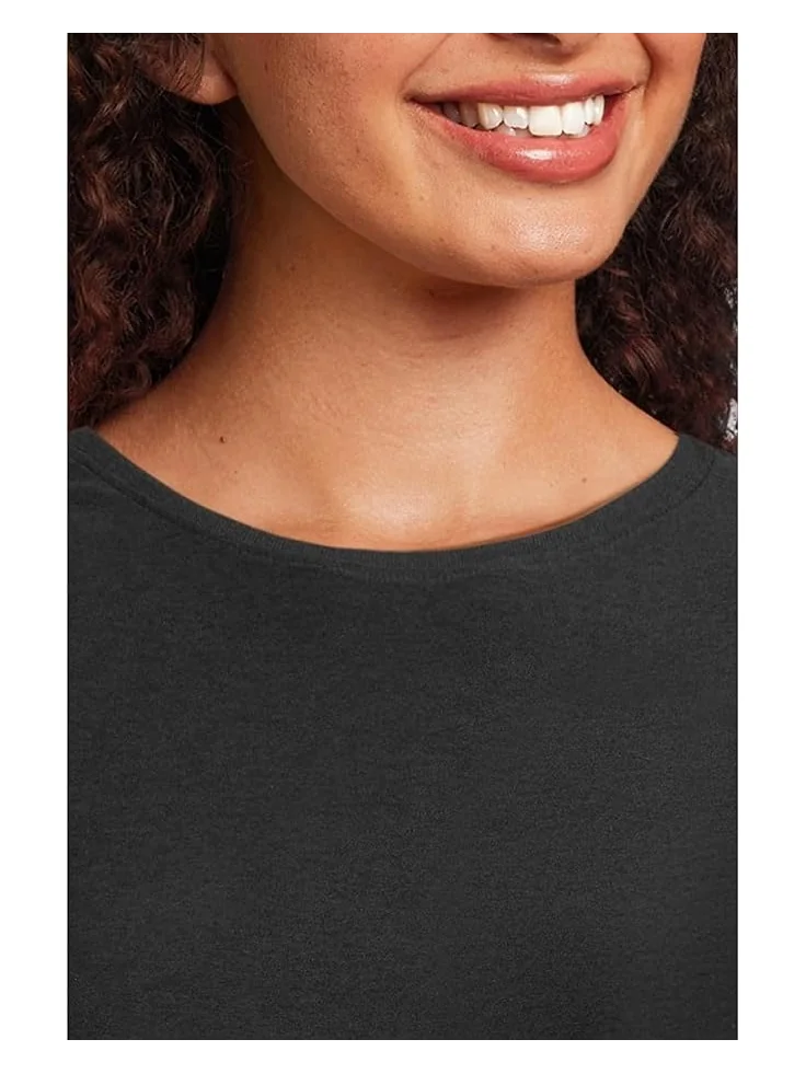 Футболка Beyond Yoga Featherweight Supreme Cropped Tee — изображение 4 из 5, самая темная ночь