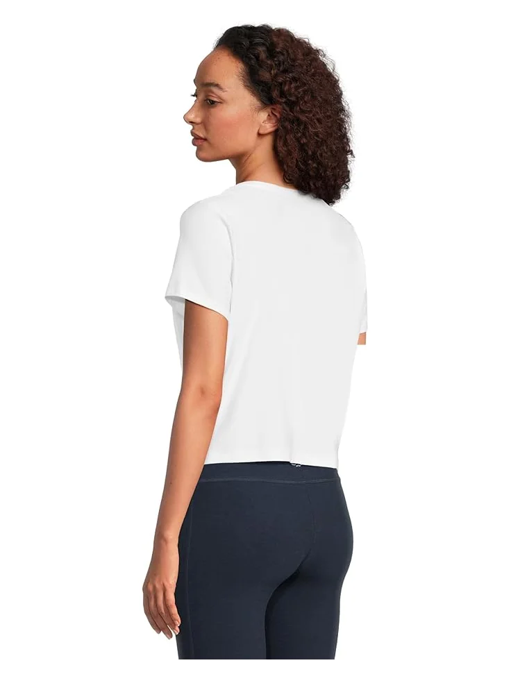 Футболка Beyond Yoga Featherweight Supreme Cropped Tee — изображение 3 из 5, белый