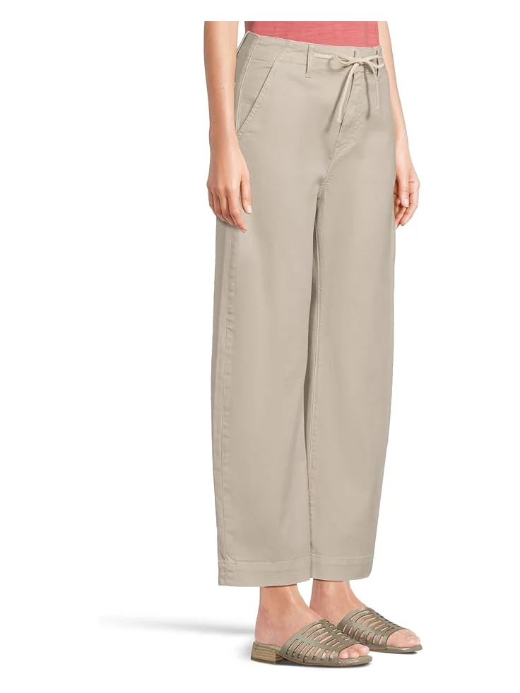 Брюки Paige Arellia Ankle With Tie in Vintage Pumice Stone, цвет Vintage Pumice Stone — изображение 2 из 5