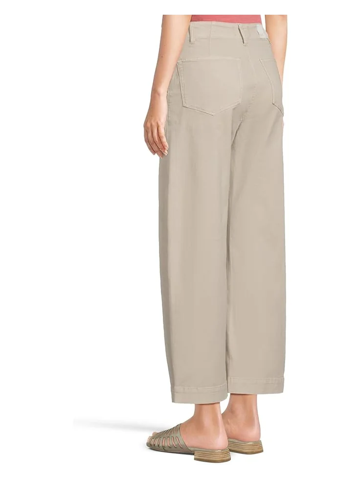 Брюки Paige Arellia Ankle With Tie in Vintage Pumice Stone, цвет Vintage Pumice Stone — изображение 3 из 5