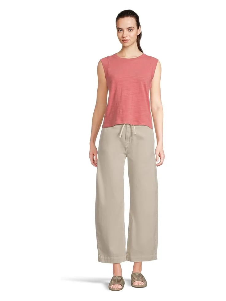 Брюки Paige Arellia Ankle With Tie in Vintage Pumice Stone, цвет Vintage Pumice Stone — изображение 5 из 5