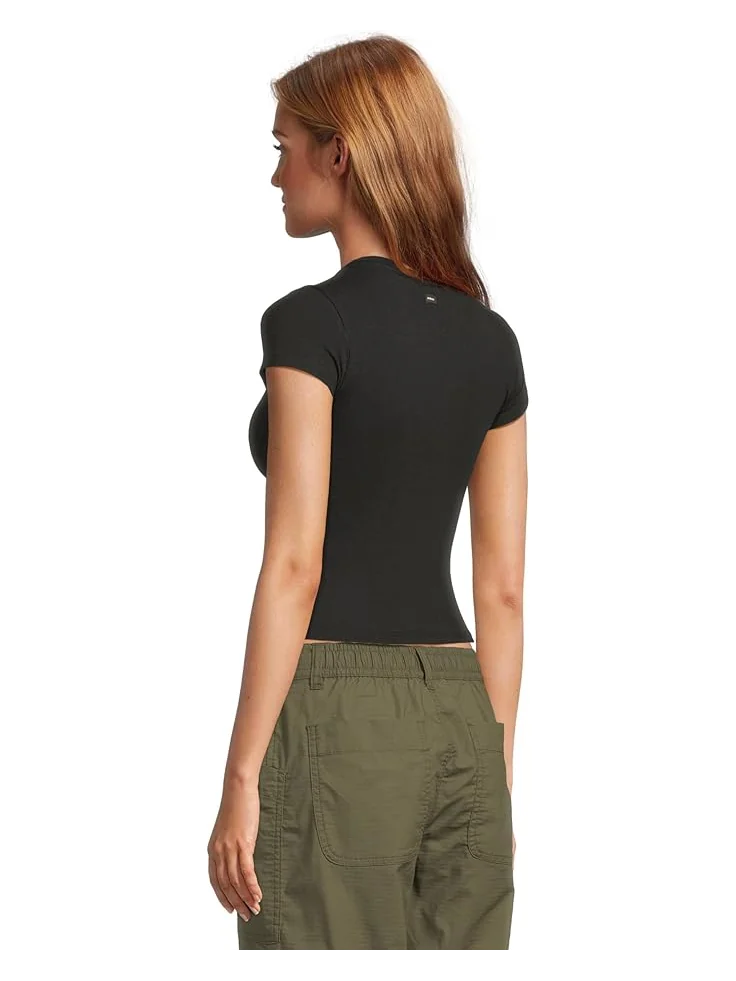 Футболка Prana Lotus Short — изображение 3 из 5, черный