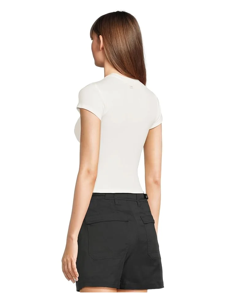 Футболка Prana Lotus Short Sleeve Tee — изображение 3 из 5, белый