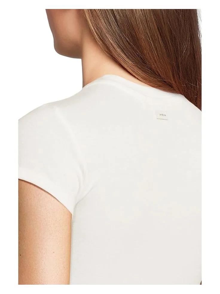 Футболка Prana Lotus Short Sleeve Tee — изображение 4 из 5, белый