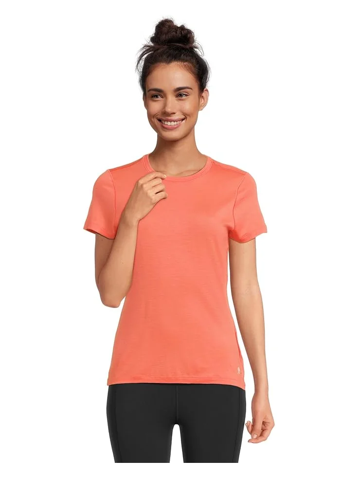 Футболка Smartwool Merino Short Sleeve Tee — изображение 1 из 5, оранжевый