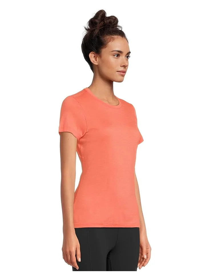 Футболка Smartwool Merino Short Sleeve Tee — изображение 2 из 5, оранжевый