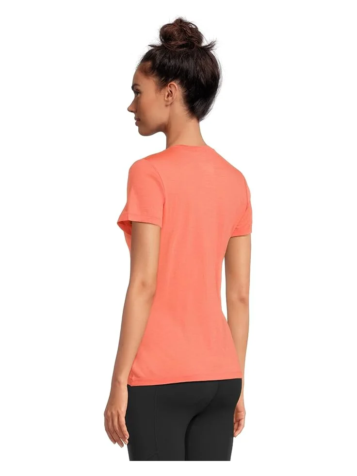 Футболка Smartwool Merino Short Sleeve Tee — изображение 3 из 5, оранжевый