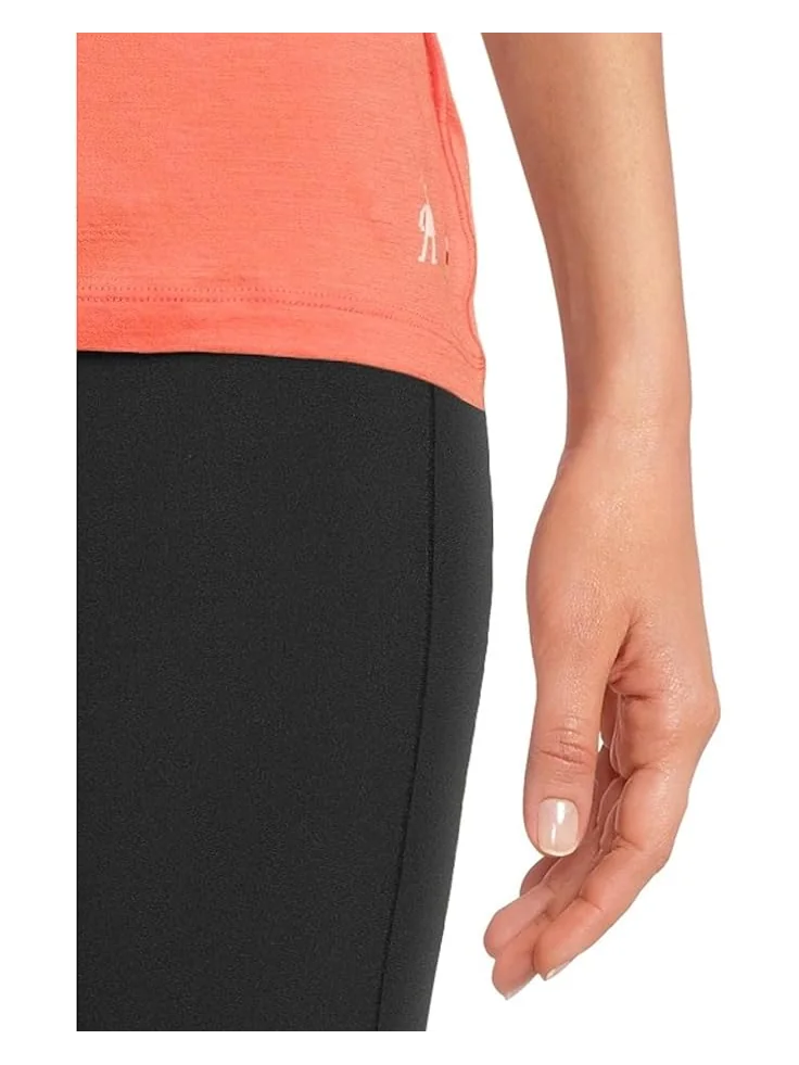 Футболка Smartwool Merino Short Sleeve Tee — изображение 4 из 5, оранжевый