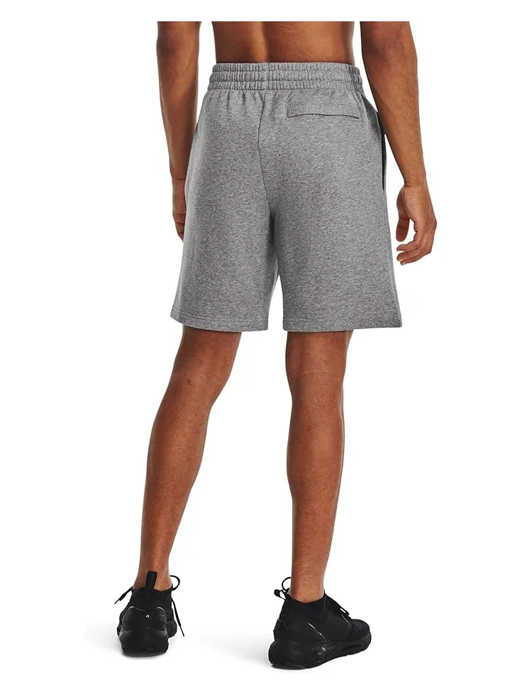 Шорты Under Armour Rival Fleece Shorts — изображение 2 из 4, светлый/белый