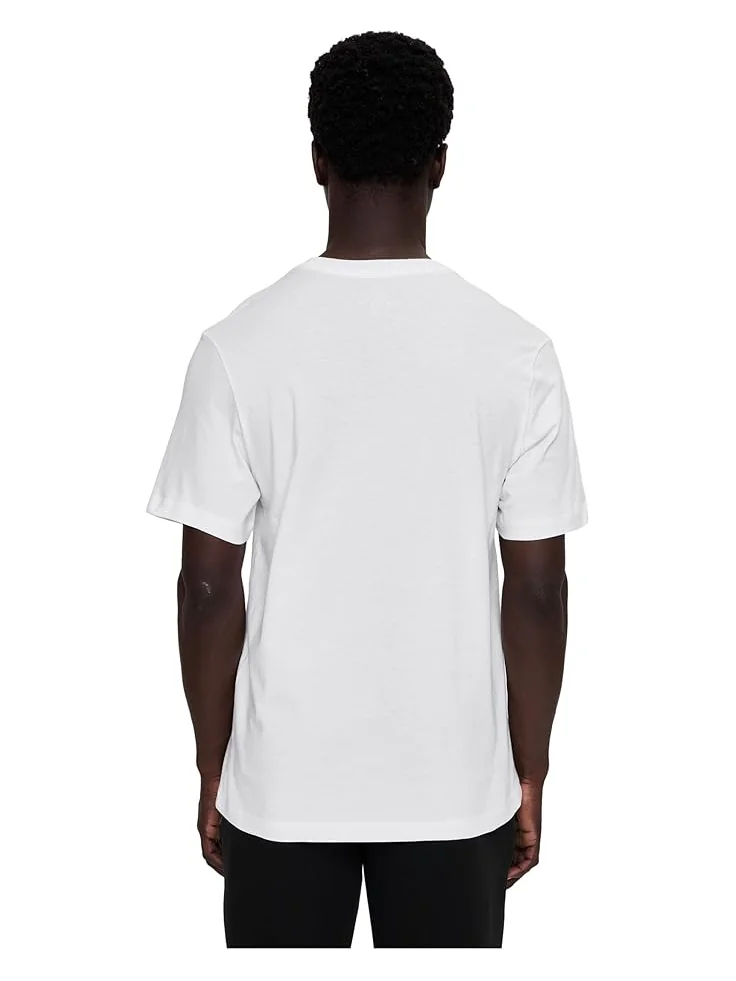 Футболка Nike Sportswear Club Tee — изображение 4 из 5, белый/черный