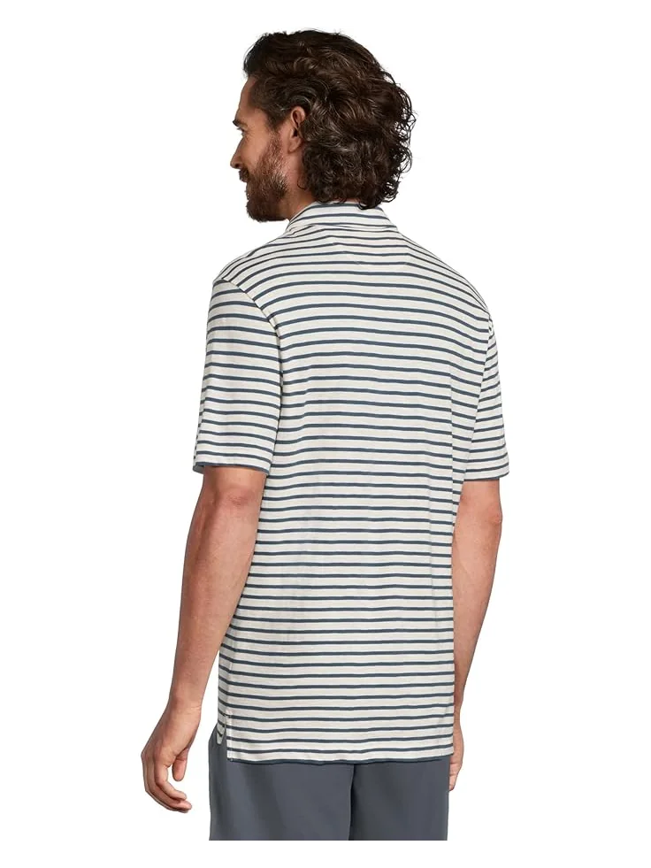 Поло Faherty Sunwashed Tshirt Polo — изображение 3 из 5, слоновая кость