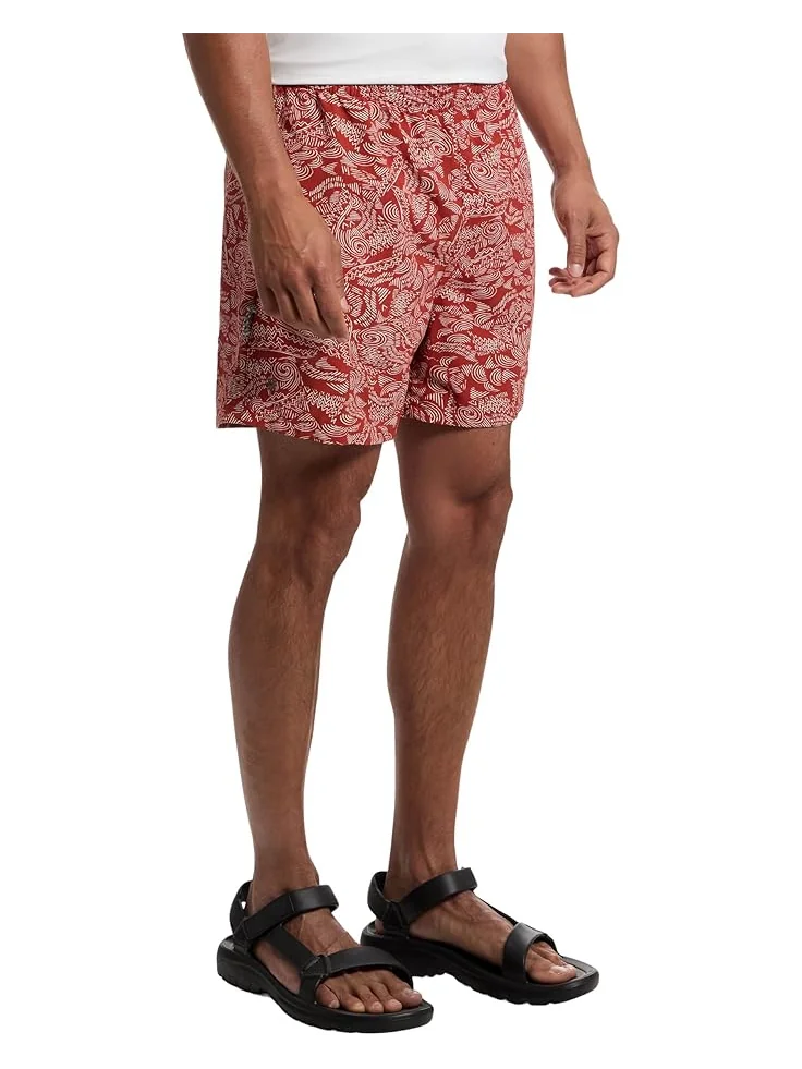 Шорты Royal Robbins All In Shorts, цвет Redwood River Pt — изображение 2 из 5